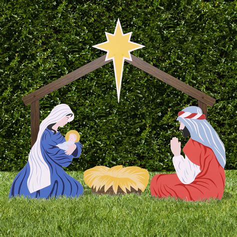 outdoor nativity sets are made of what from china